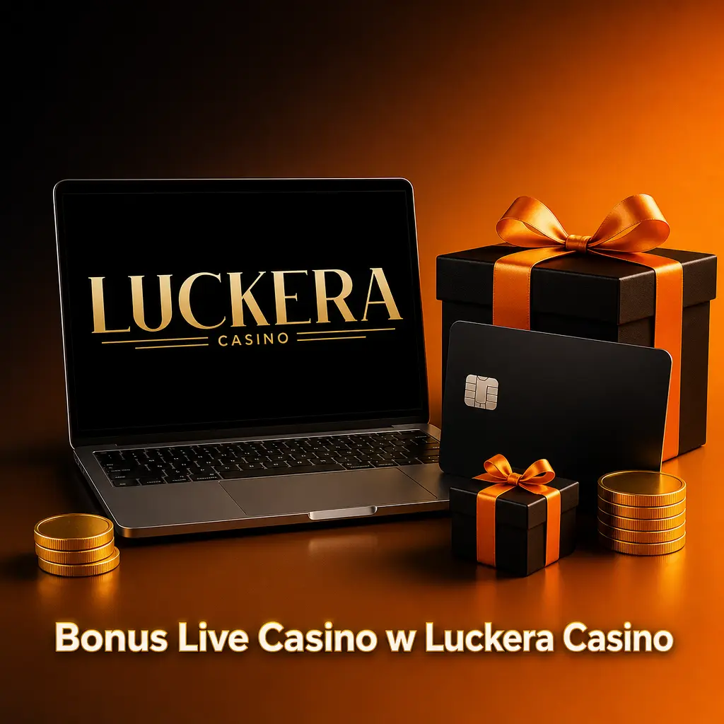 Stół do gry na żywo w Luckera Casino z bonusem powitalnym
