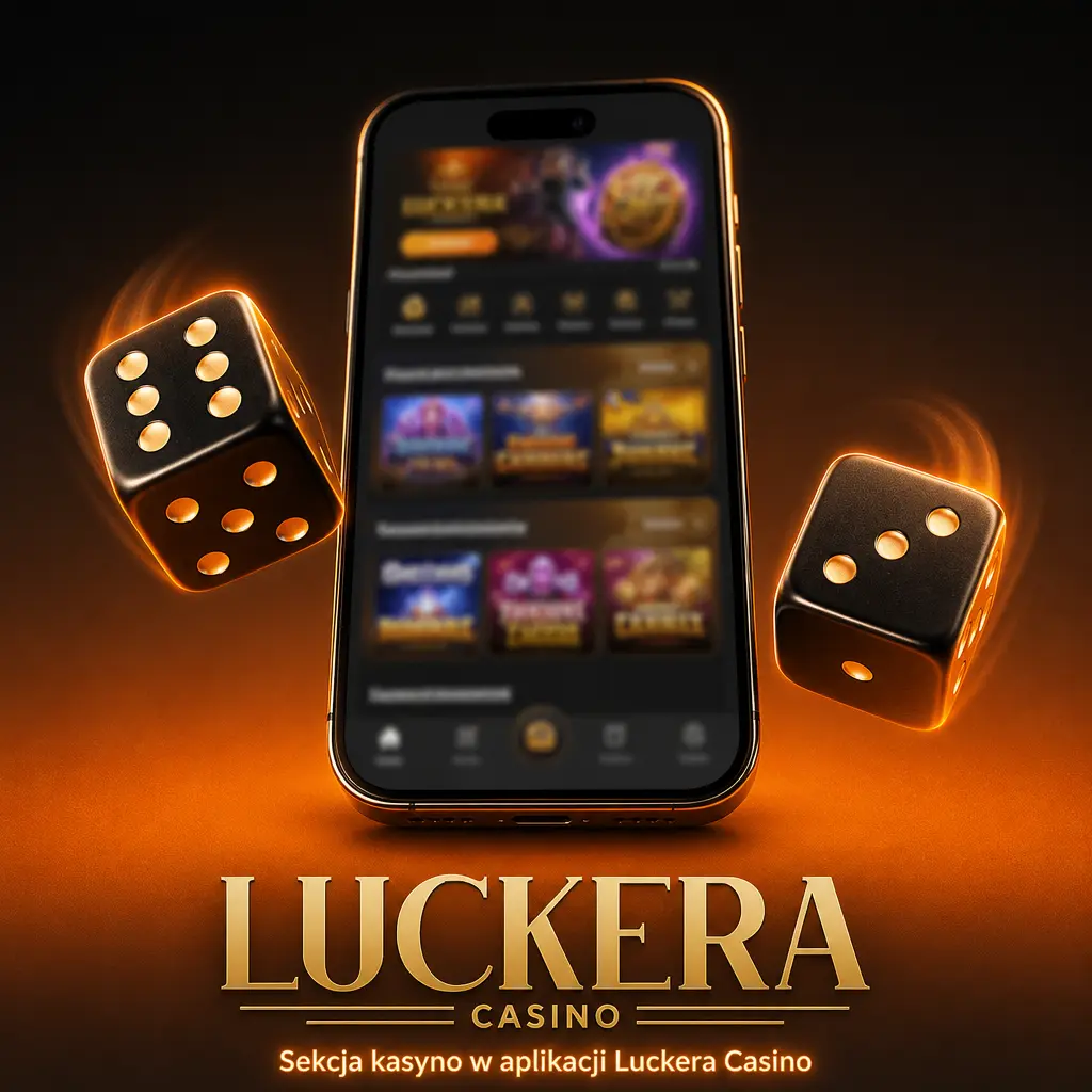 Kategorie gier w aplikacji Luckera Casino